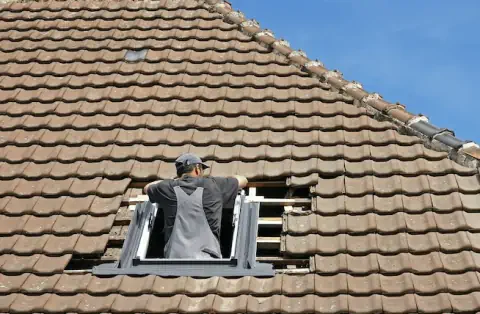 Pose de velux - Le Saulcy
